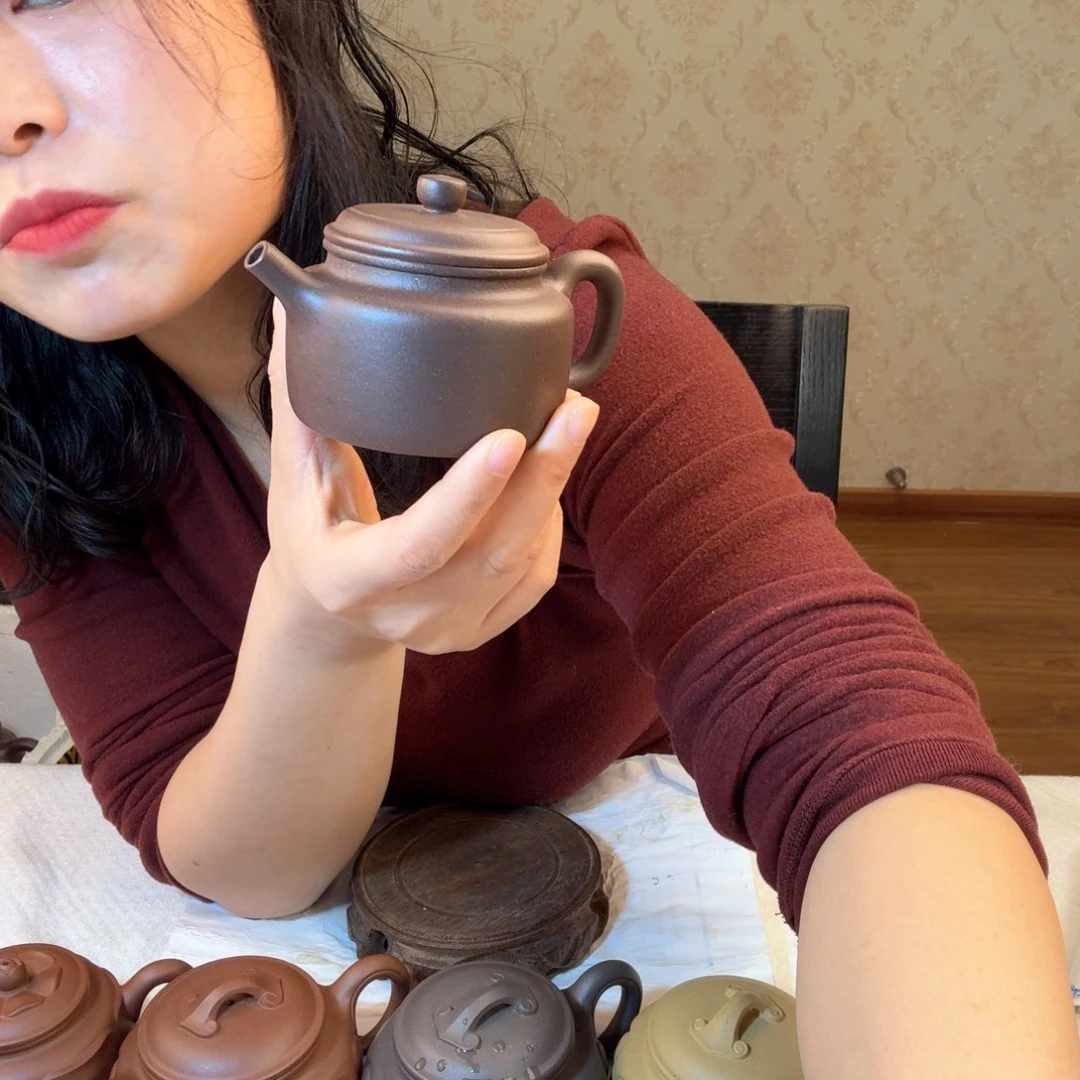 紫砂茶壶河****巍精工制作原汁原味