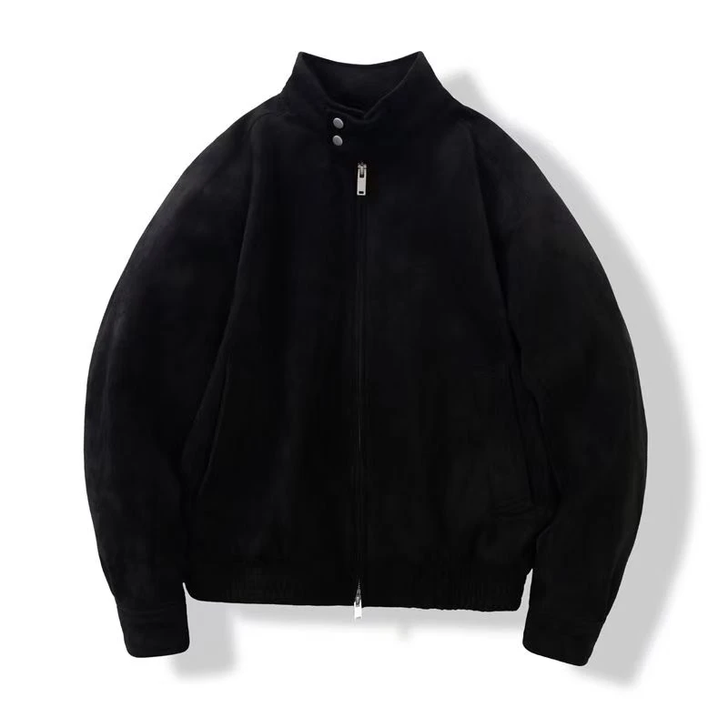 68026立领双扣夹克