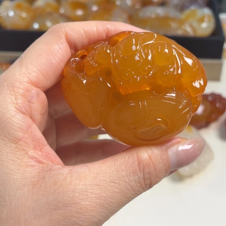 玛瑙/玉髓吊坠(不含链)未镶嵌