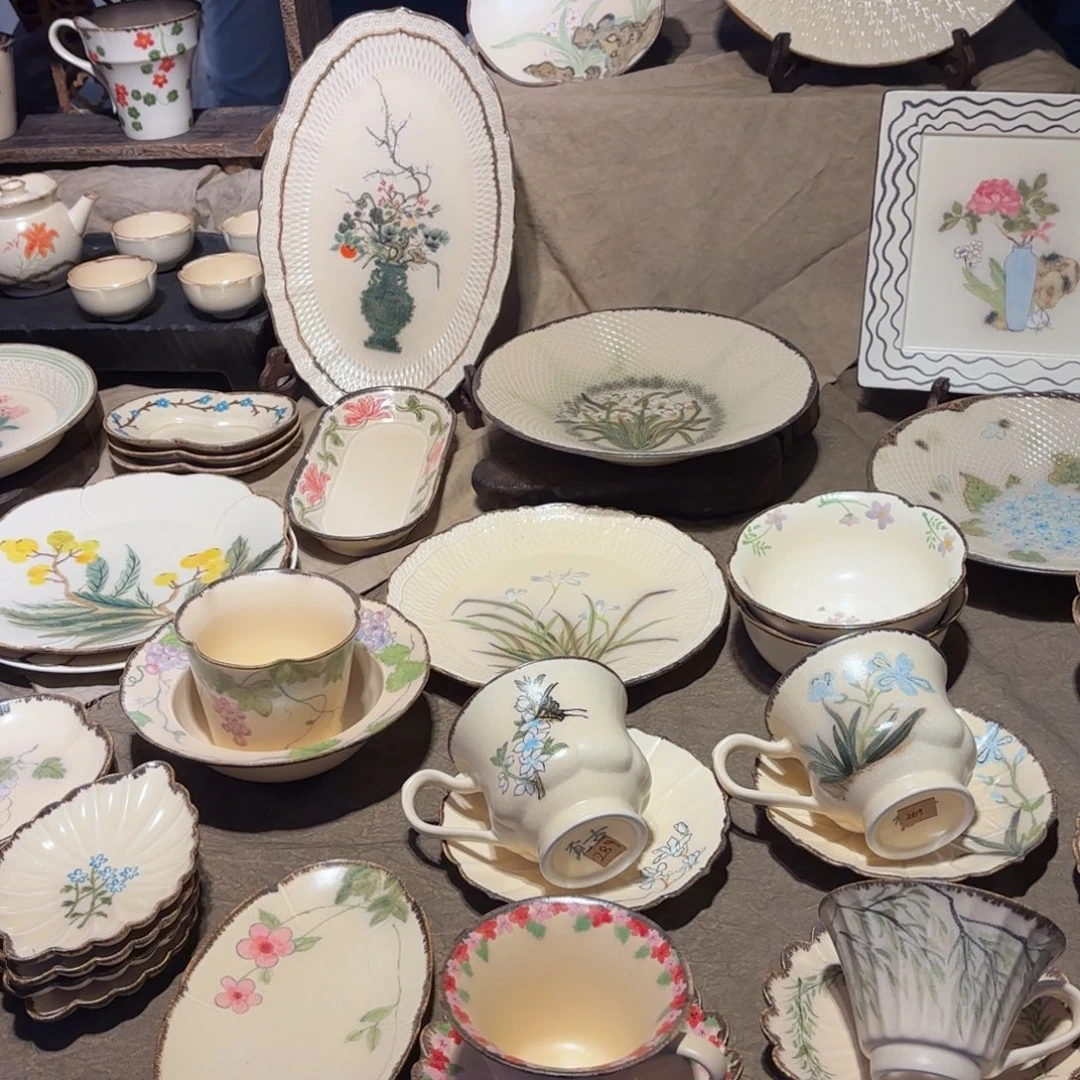 陶摆件可爱的陶瓷