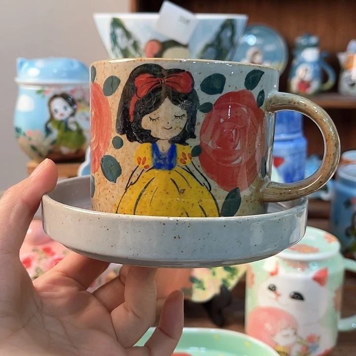 陶景德镇釉下手绘陶瓷