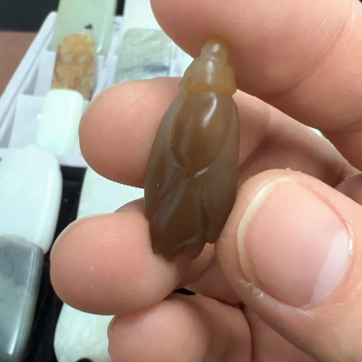 吊坠(不含链)未镶嵌和田玉