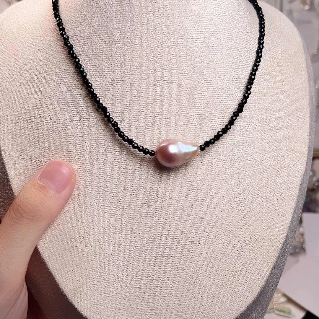 淡水珍珠未镶嵌颈饰