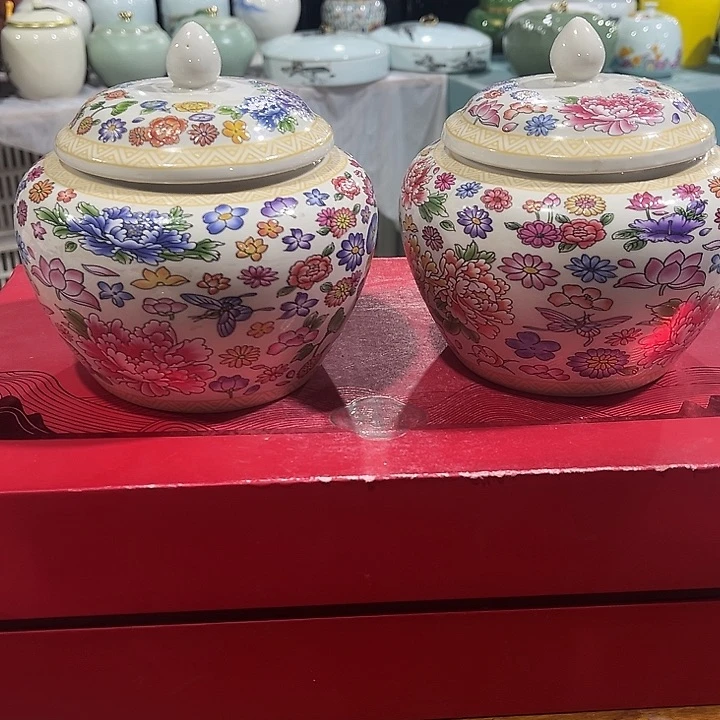 罐陶瓷茶叶罐密封罐防潮罐