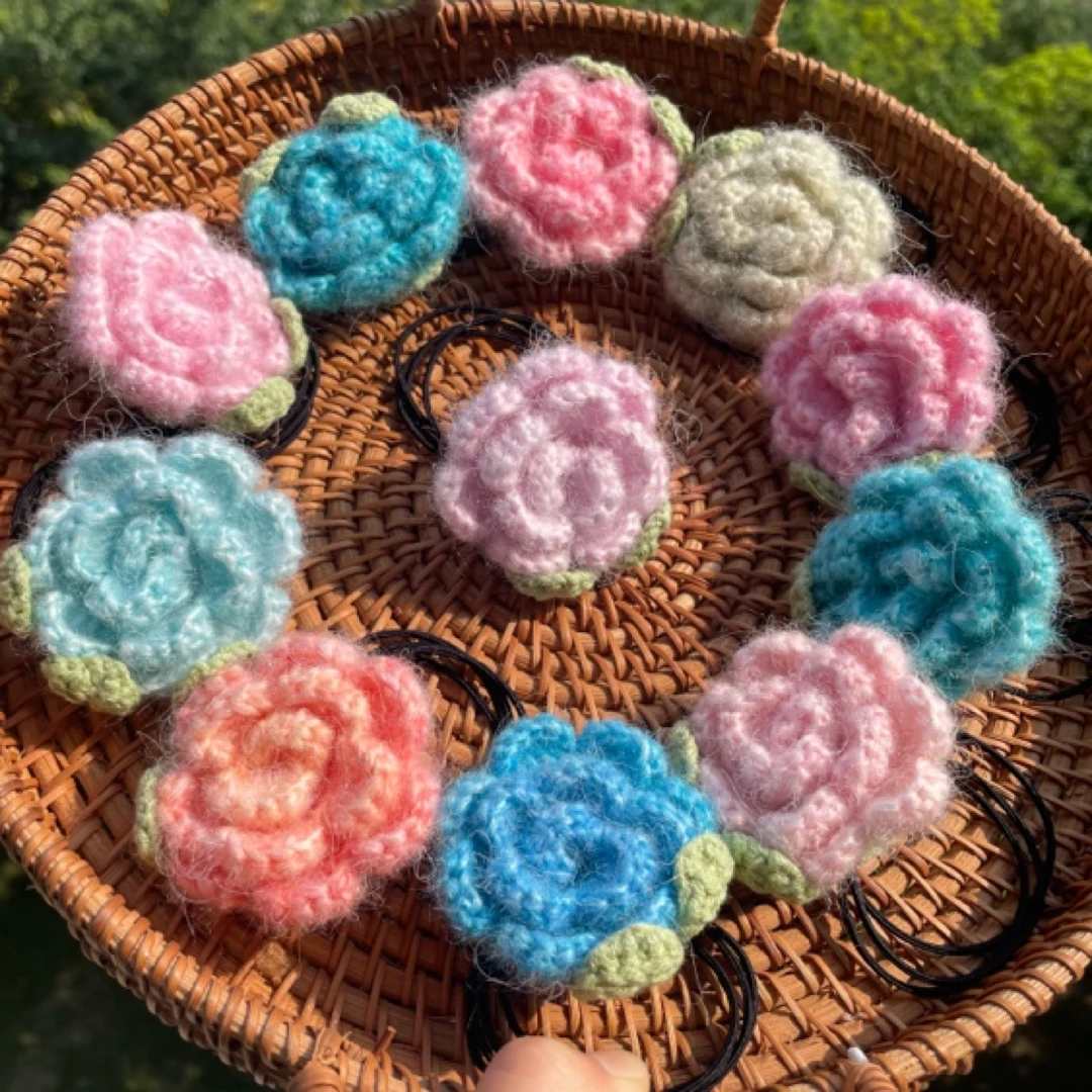 （本店满30元包邮）甜美风发圈可爱日韩发绳纯手工自制