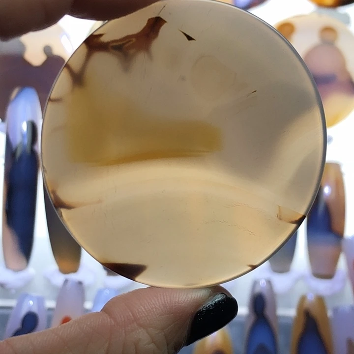 查罗石银S925镀金镶嵌珠宝半成品109