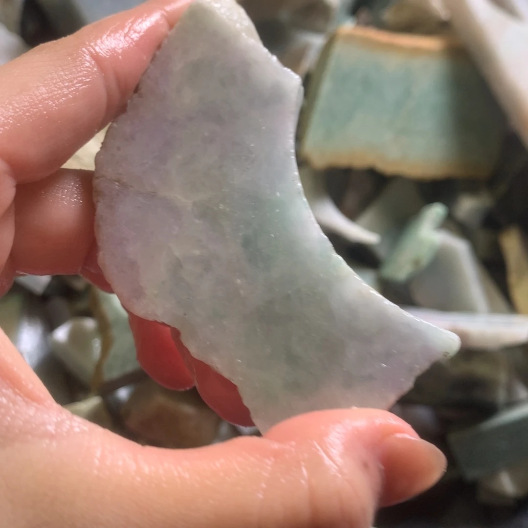 翡翠颈饰未镶嵌缅甸翡翠