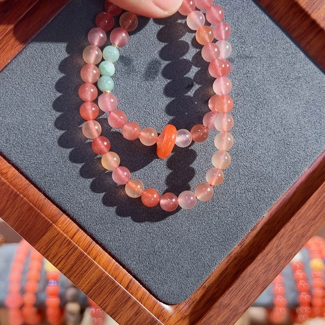 手链未镶嵌南红玛瑙