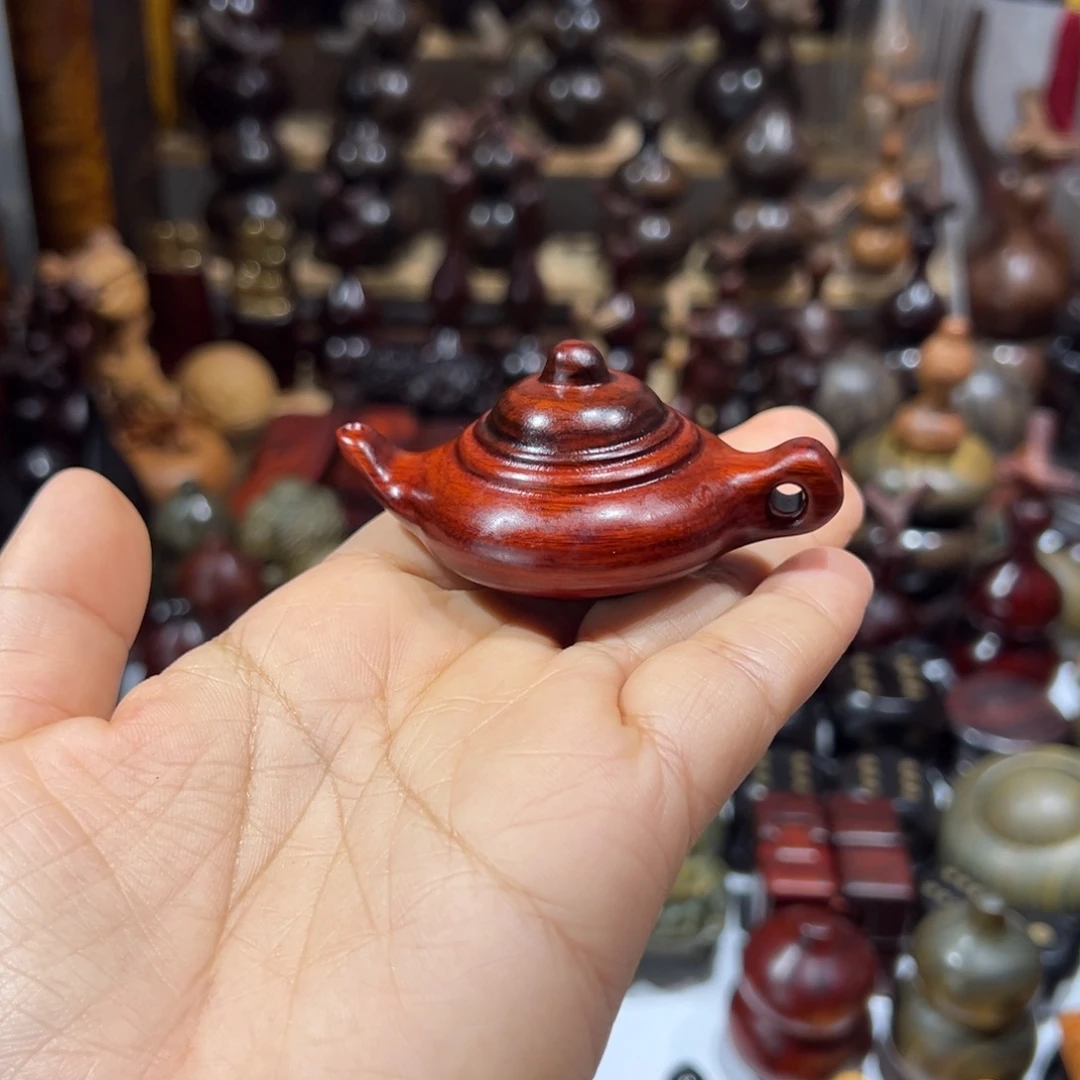 香榧木东非紫檀把把壶