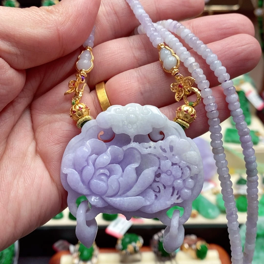 颈饰未镶嵌翡翠翡翠吊坠