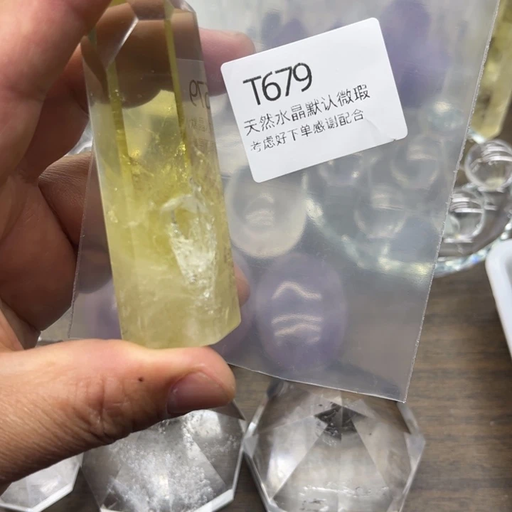 水晶天然水晶银S925镶嵌老*