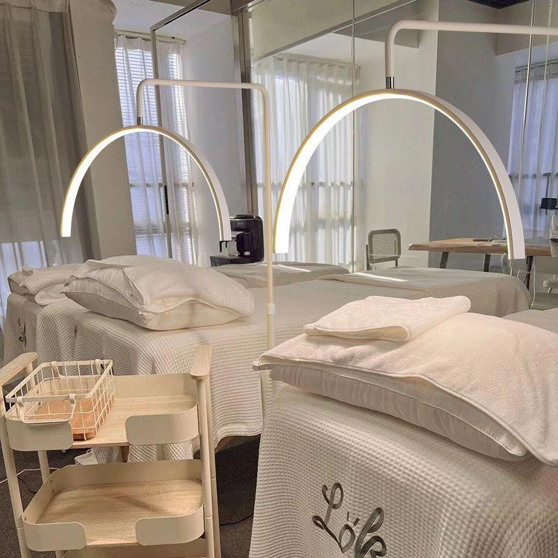 美睫纹绣灯美容U型落地灯LED护眼美甲纹身纹眉嫁接睫毛专用美容灯