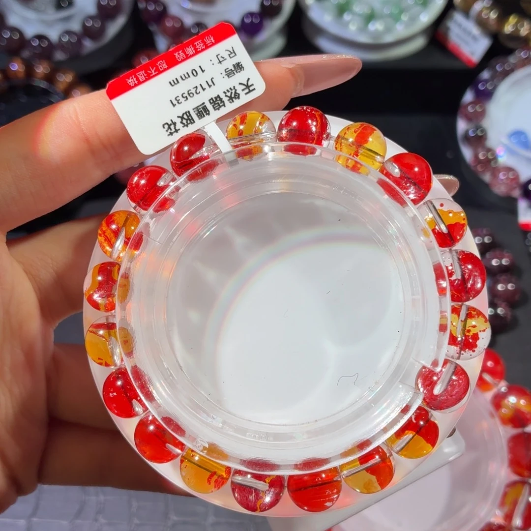 未镶嵌手链水晶锦鲤胶花