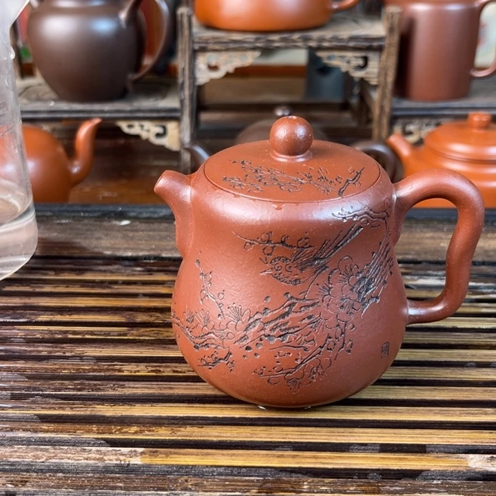 茶壶紫砂原矿紫砂手工制作
