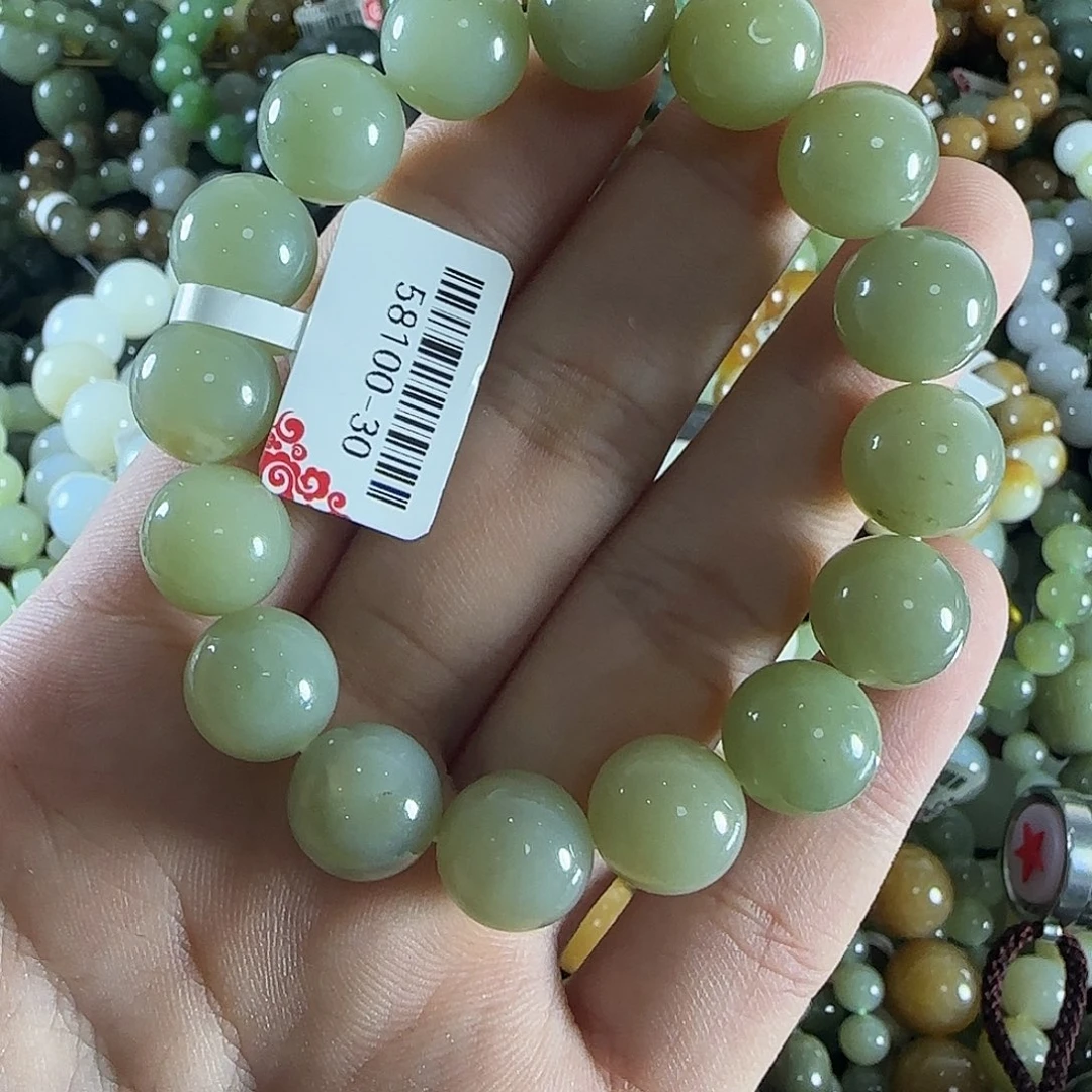 和田玉手链未镶嵌284