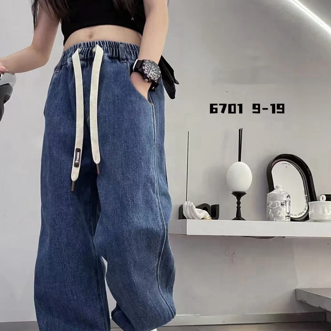 16701高端潮流时尚百搭休闲童装牛仔裤D3-2-1/B16-3