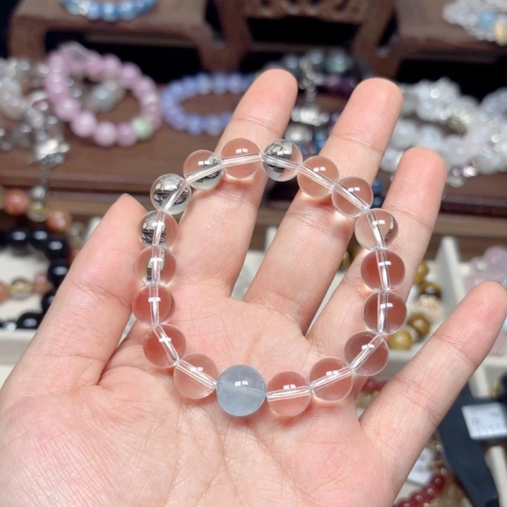 水晶手链未镶嵌10m珠子