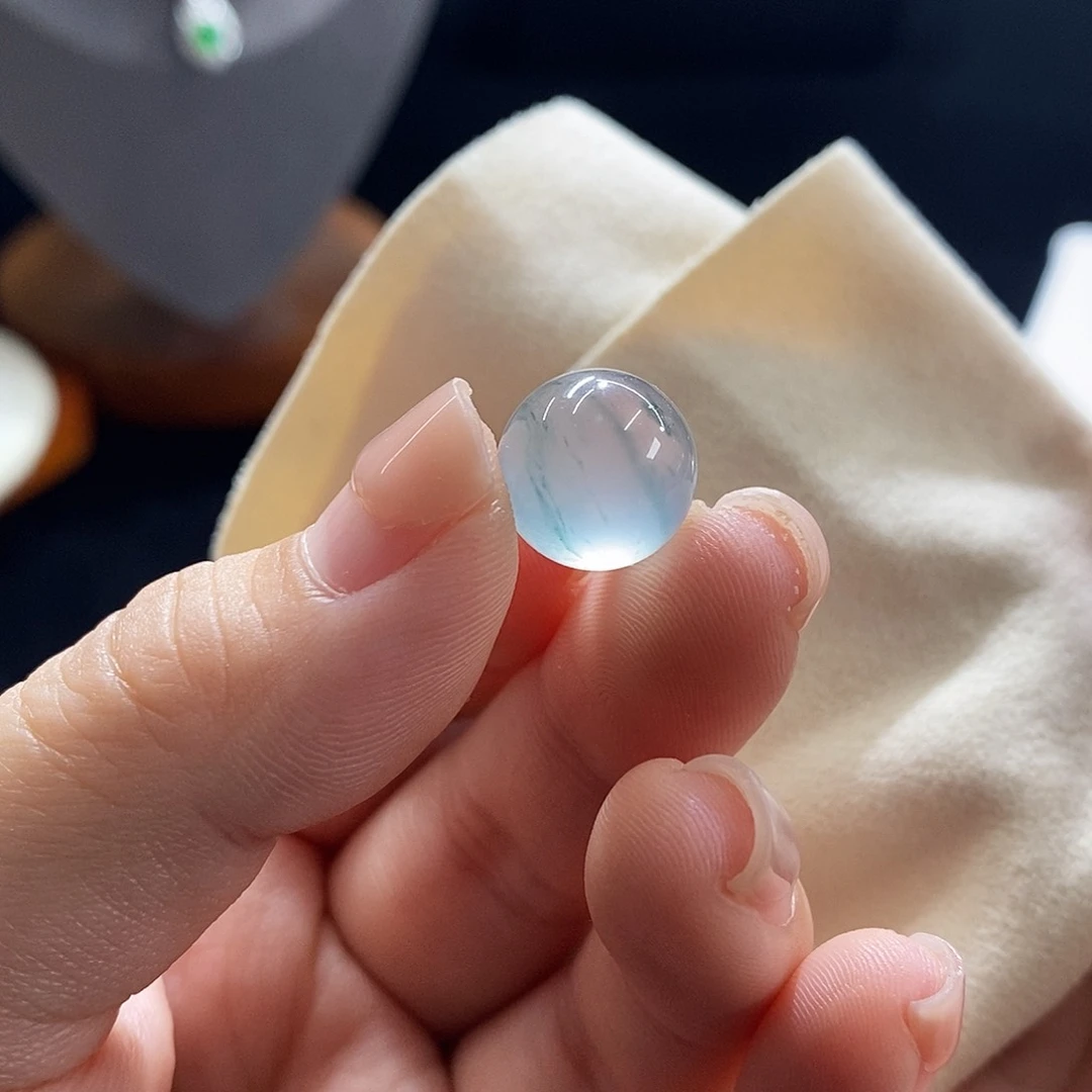 散珠翡翠飘花珠珠