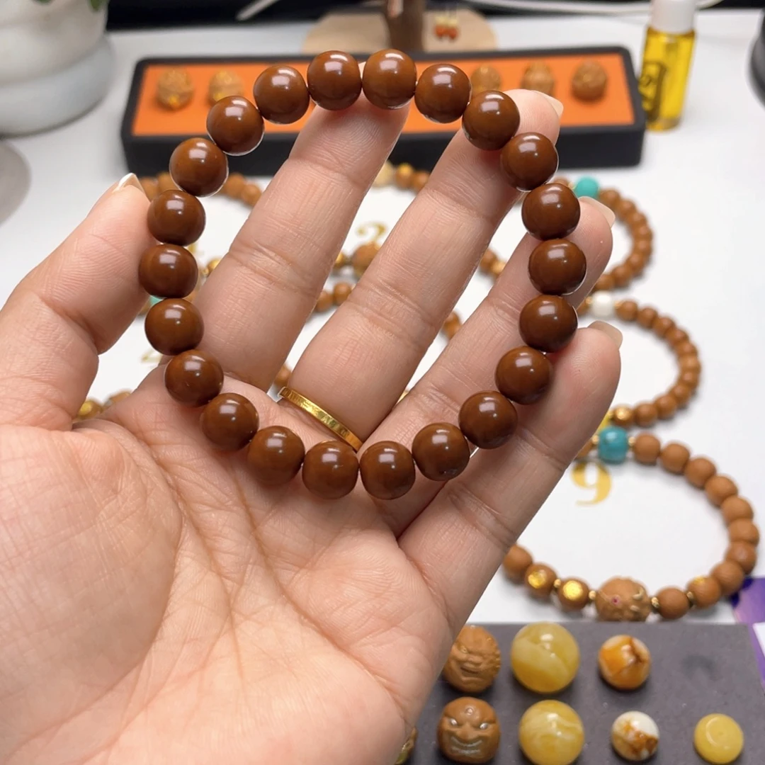 众***远手串猴头核桃光洙红串