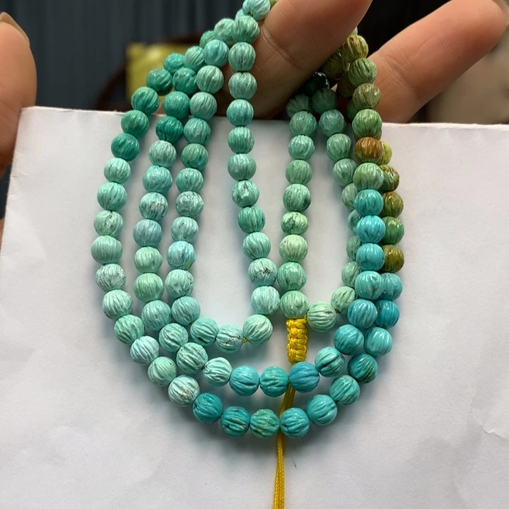 绿松石未镶嵌长链