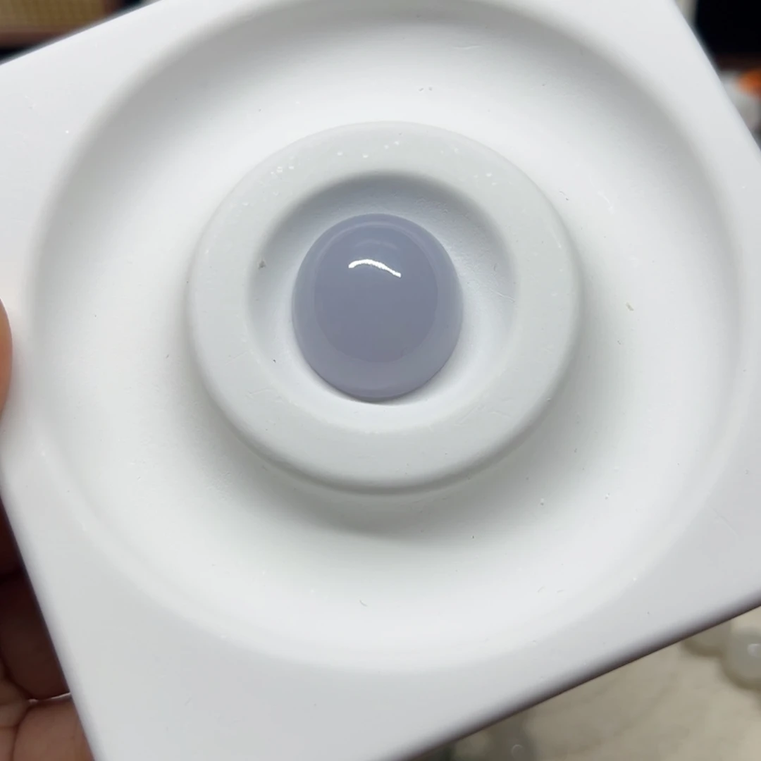 定制翡翠未镶嵌冰紫蛋面