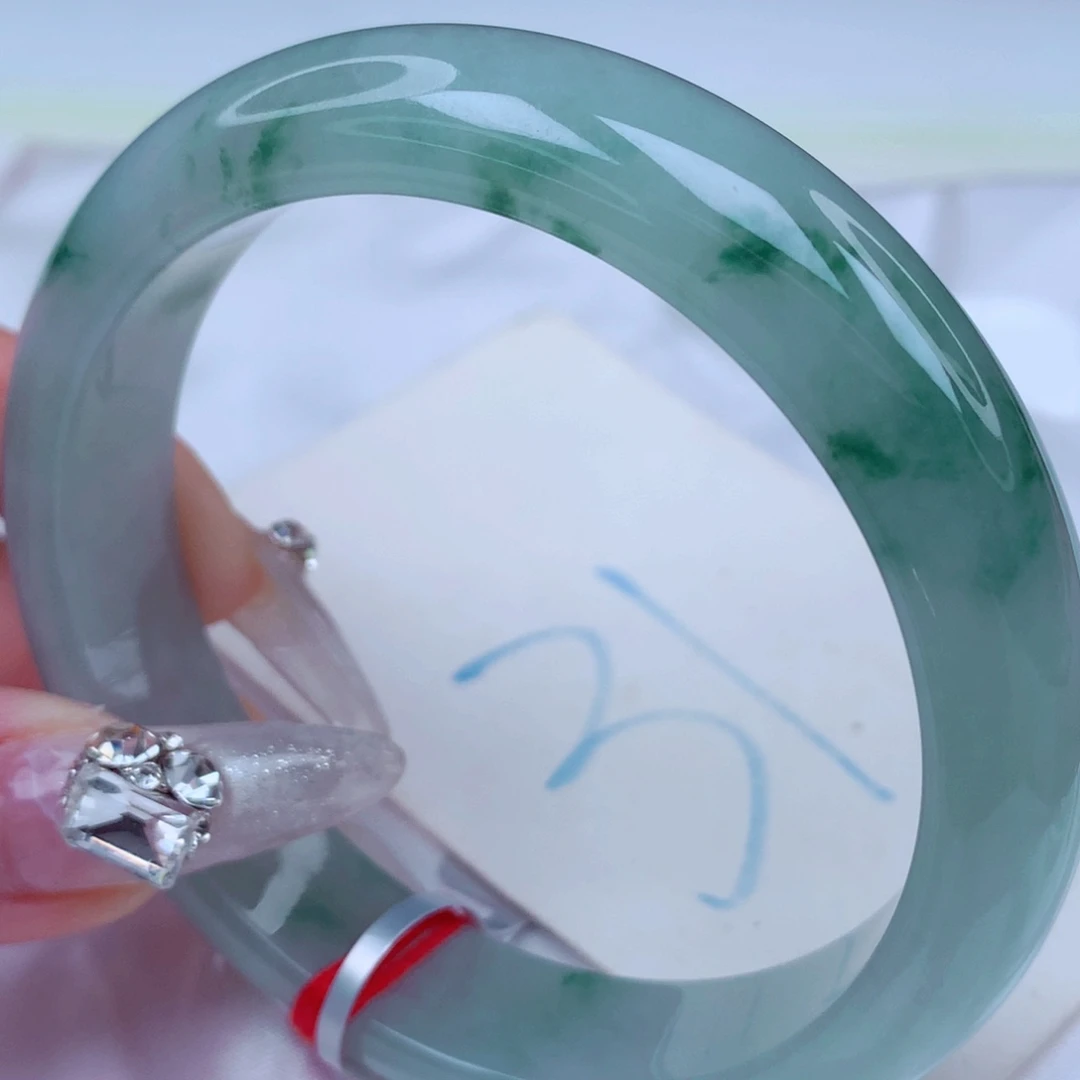 翡翠手镯未镶嵌天然缅甸翡翠A货手镯