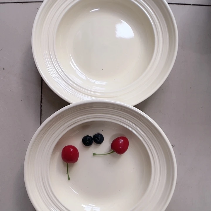 瓷片瑕疵特价陶瓷深盘