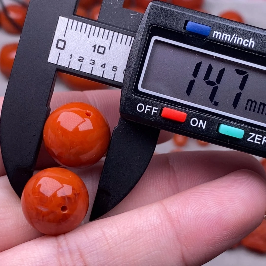 海****南红玛瑙未镶嵌配饰有瑕疵有裂清仓特惠