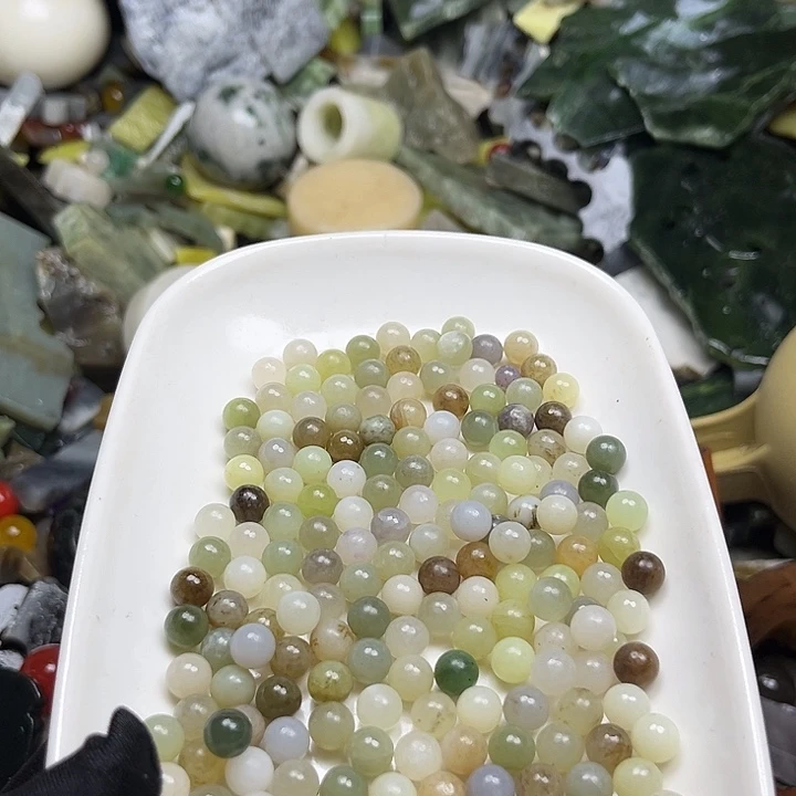 未镶嵌和田玉珠宝奇石╭****轻珠子没孔