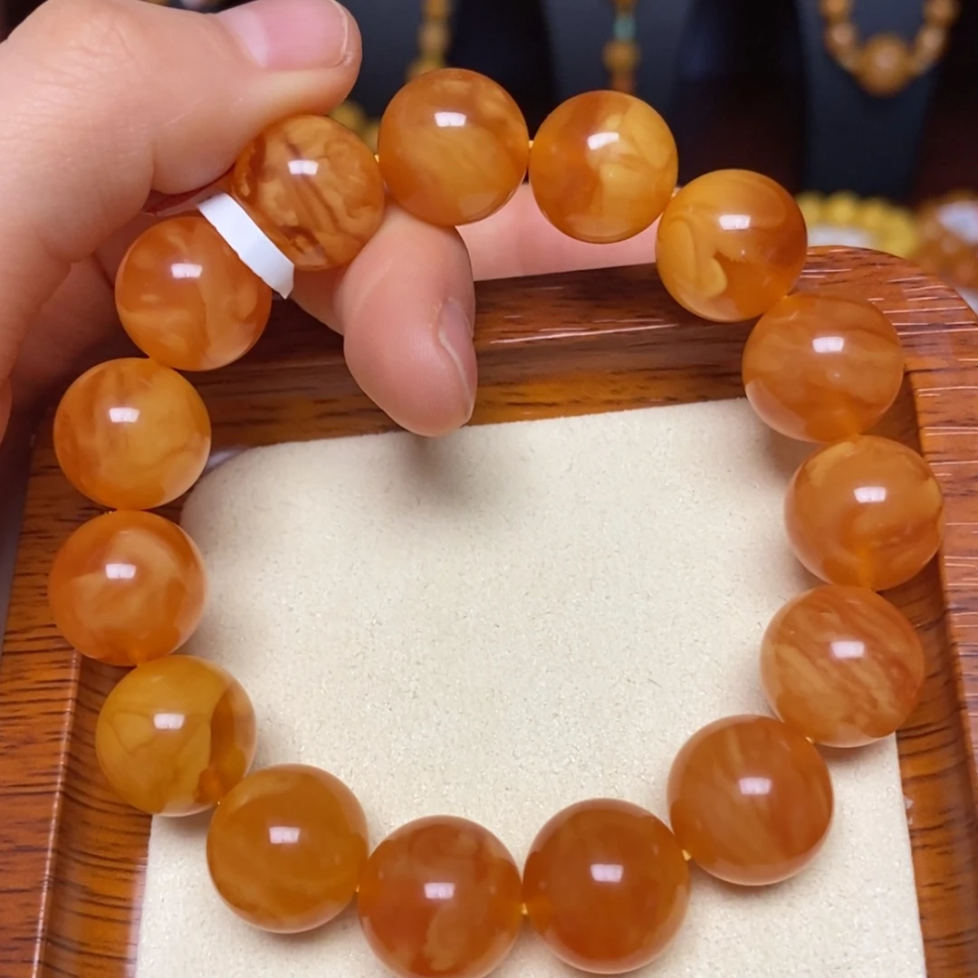 【闪购商品】蜜蜡手链未镶嵌手串