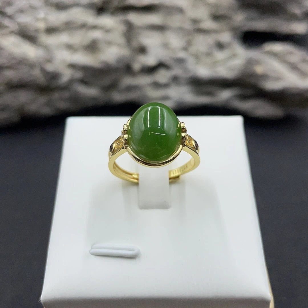 BY0226FHLZ标066 和田玉戒指