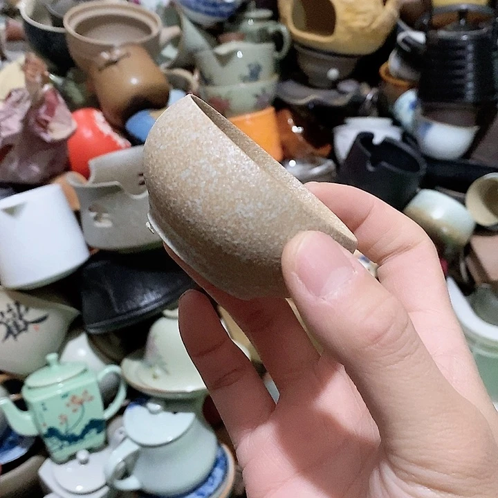 瓷片荷花绽放了我想去看看风景优美景色