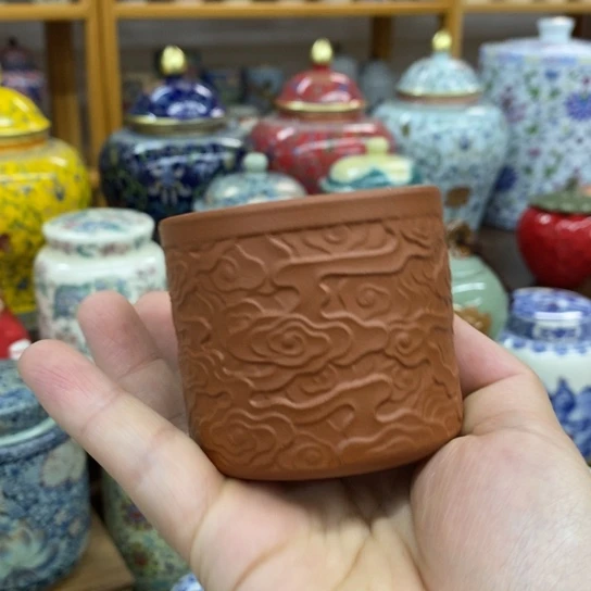 瓷片茶叶罐醒茶陶瓷罐