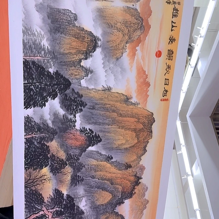 国画宋庄的一个小镇