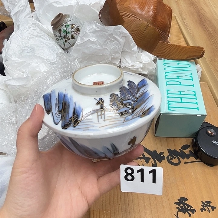 瓷片呀工艺品摆件瓷器摆件正能量