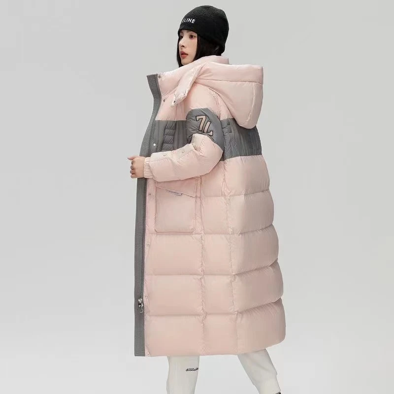 时尚休闲运动连帽保暖加厚羽绒服YMT-RS31020