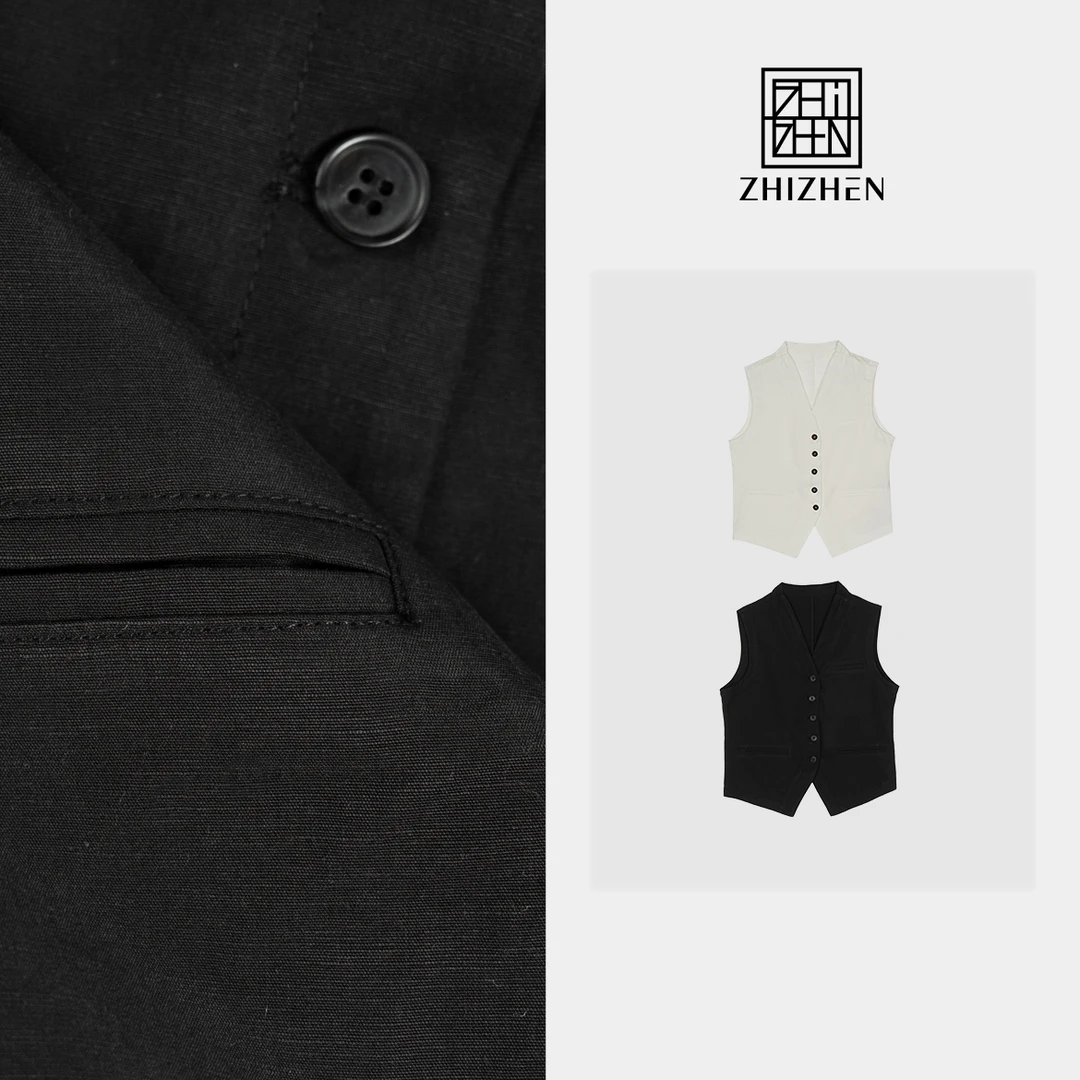 夏季百搭无袖工装马甲【尚夏】