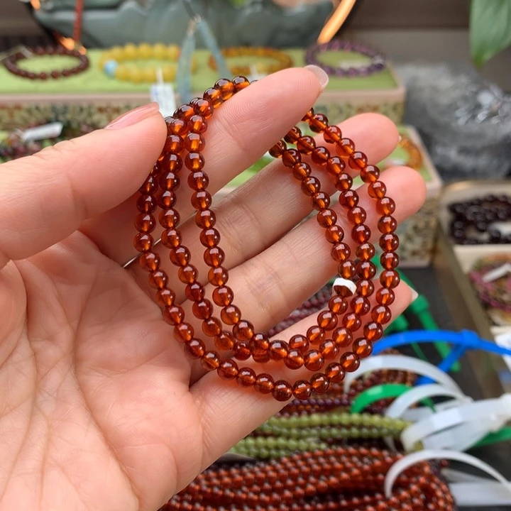 手串石榴石未镶嵌手串5