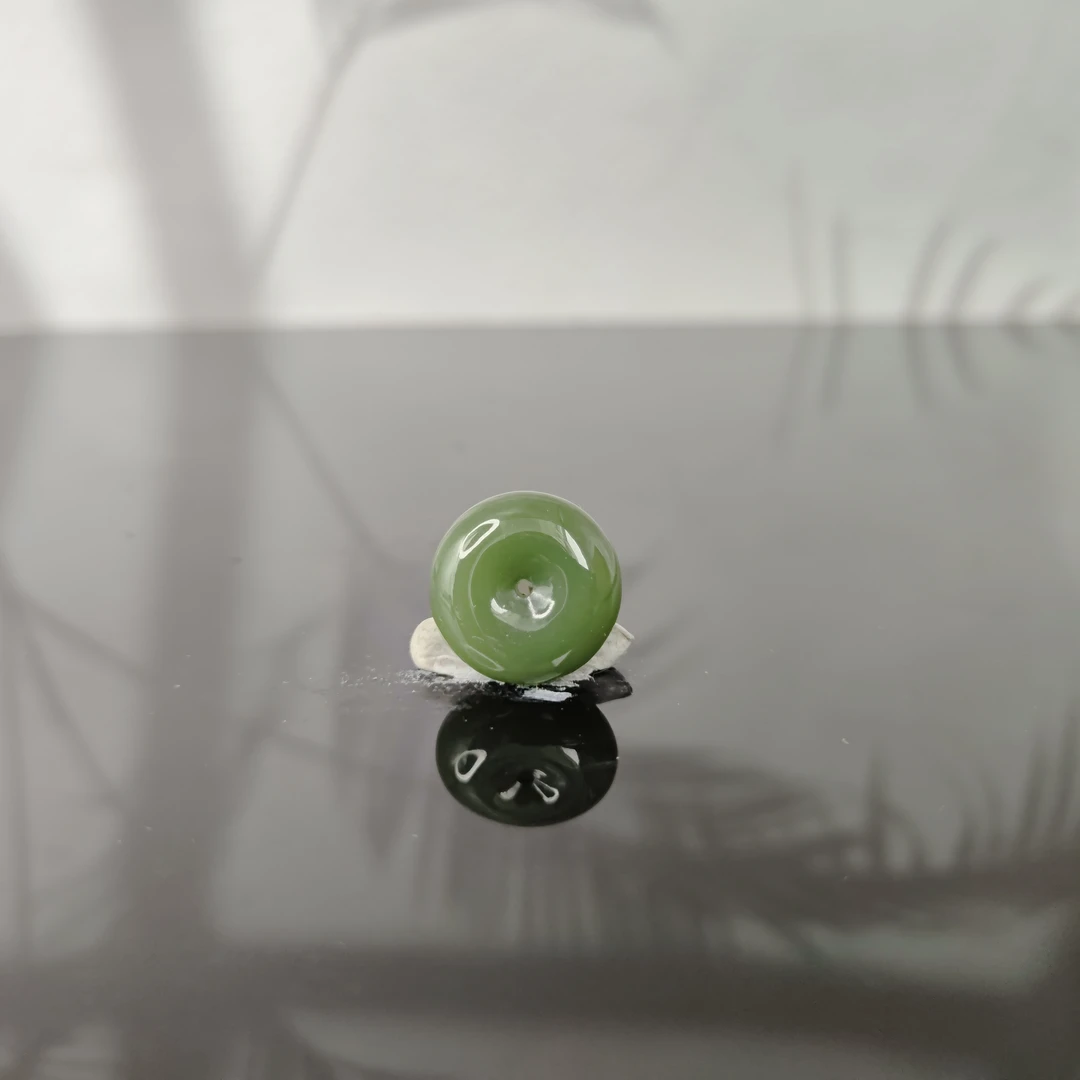 N和田玉平安扣吊坠1465