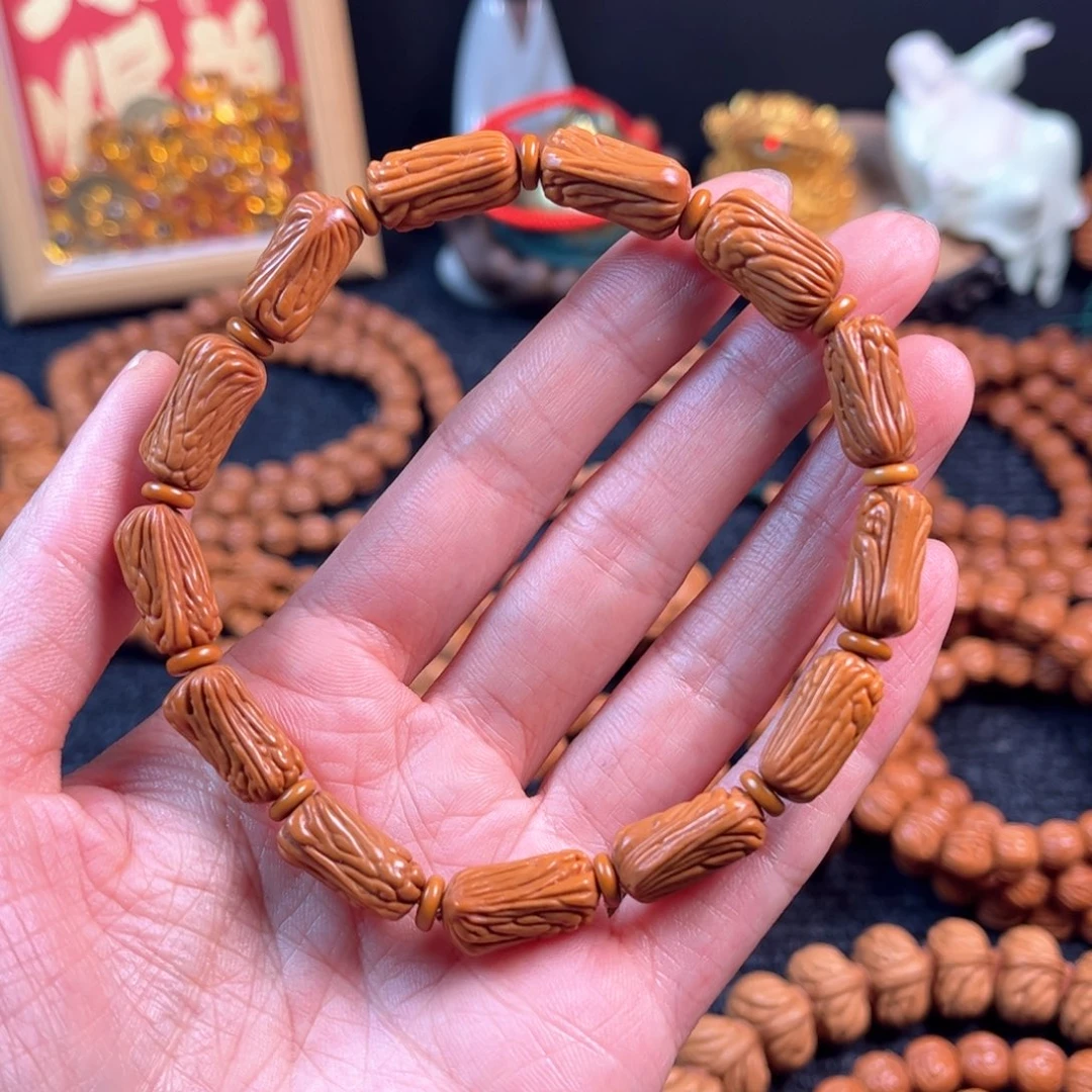 文玩核桃手串C14桃核手串
