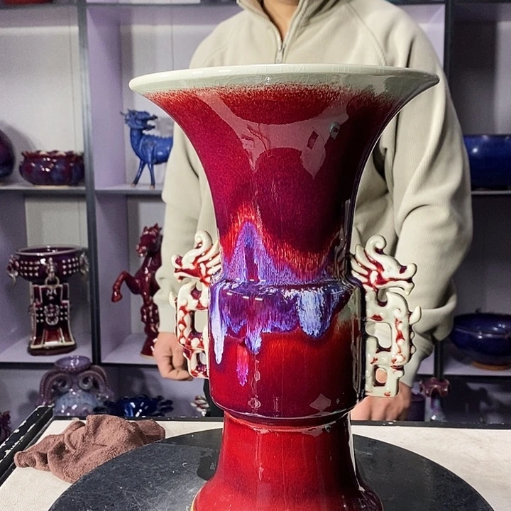 瓷片中国神垕精品钧瓷