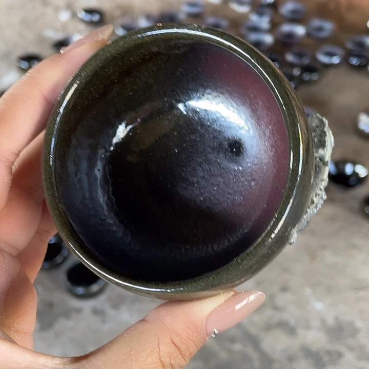 蓝***天陶浪鬼柴烧 龙窑系列 杯