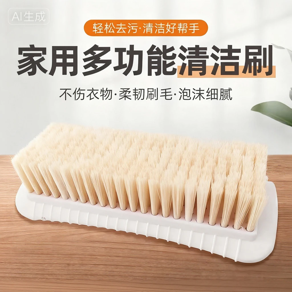 方形洗衣刷洗衣服家用刷鞋毛刷刷子加厚不掉板刷洗衣洗鞋刷软毛