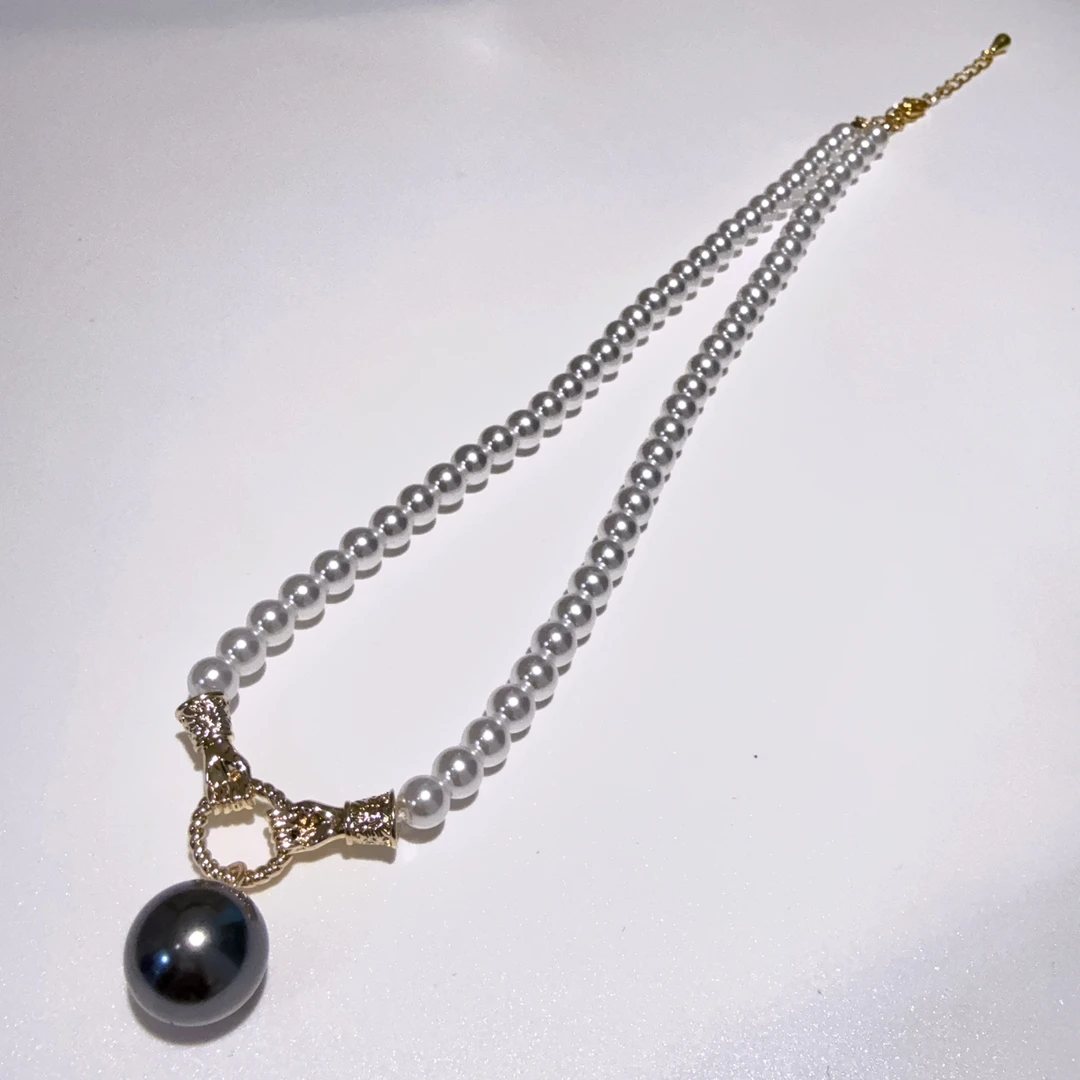 Q135 时尚饰品项链 尺寸14mm 小6mm