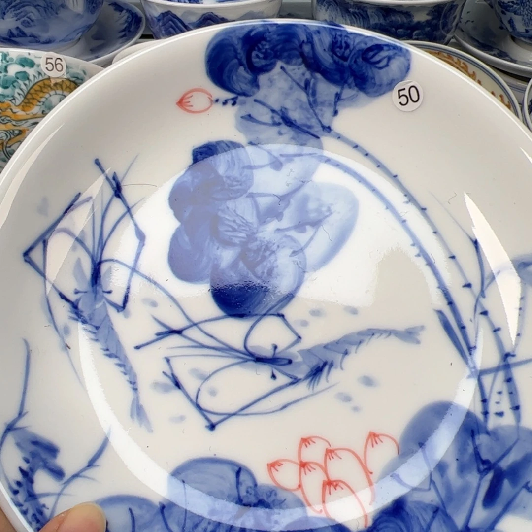 陶瓷景德镇纯手工纯手绘茶具木木50