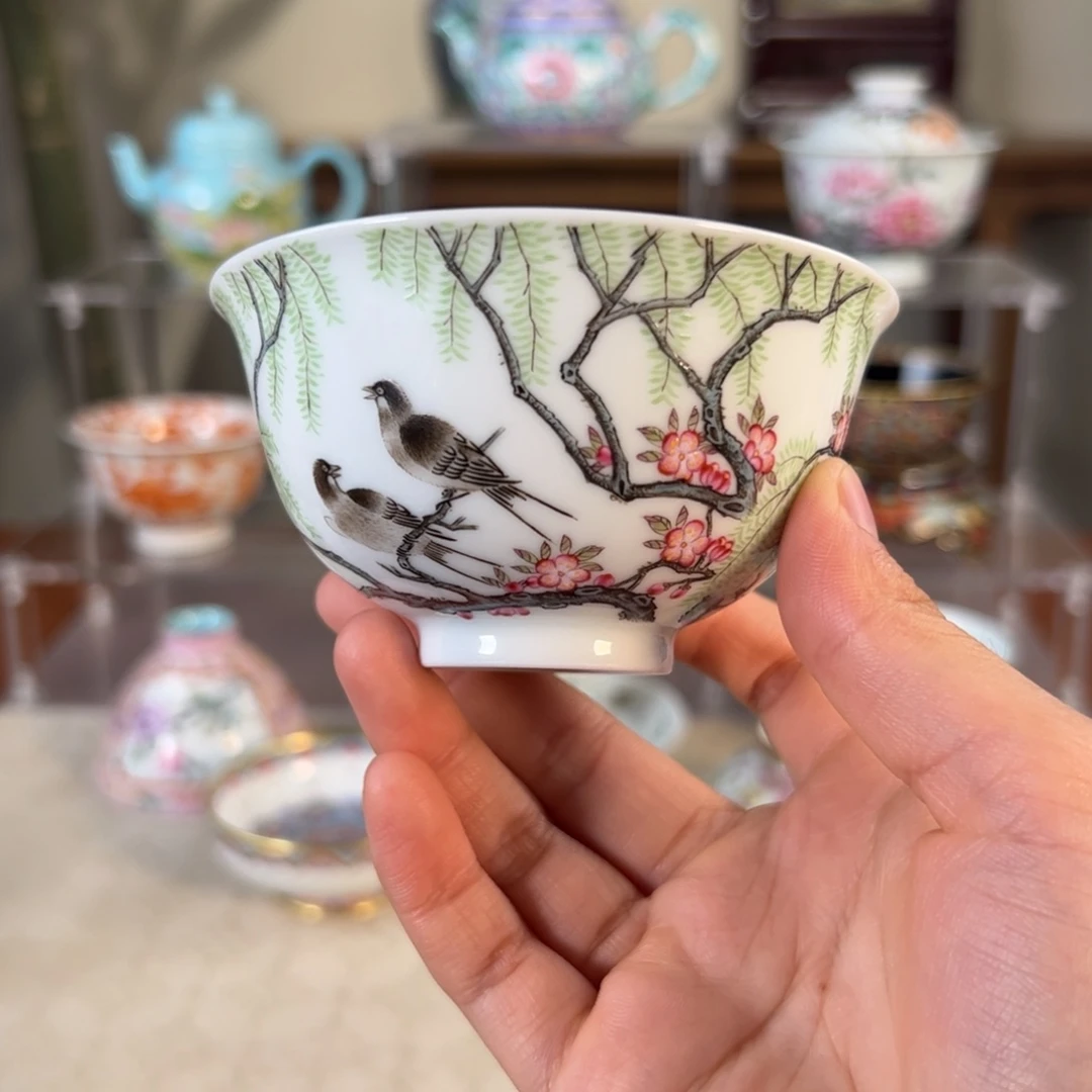 纯手工手绘 高端茶器