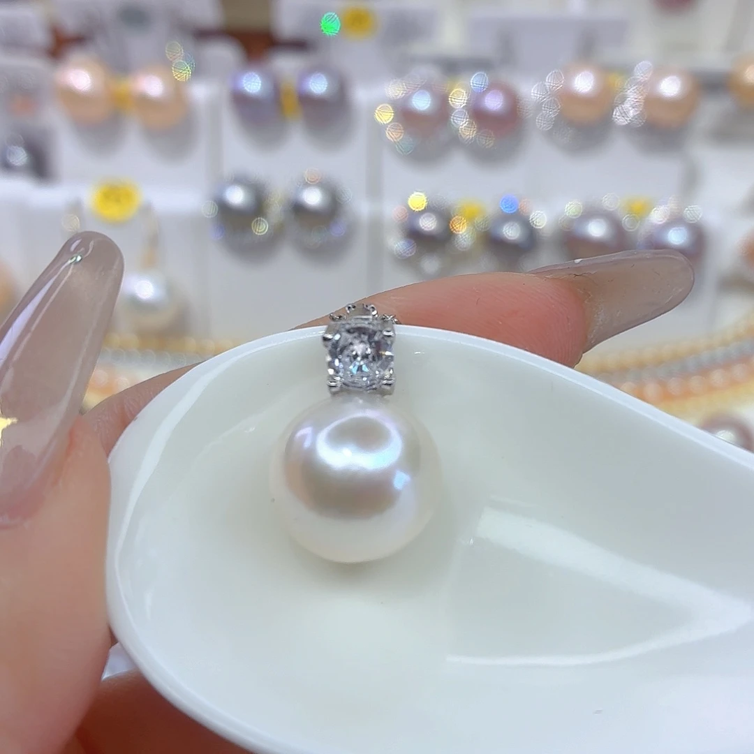 合金颈饰淡水珍珠