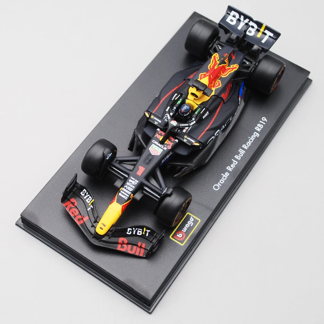比美高1:43红牛RB19奥斯汀精装维斯塔潘1号2023仿真F1赛车模型