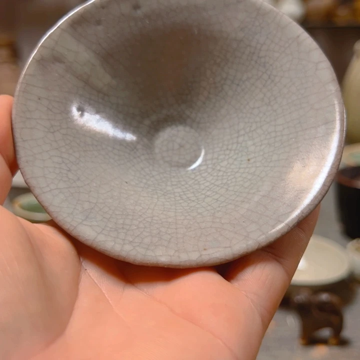 盖碗彦*龙泉斗笠盏不包邮