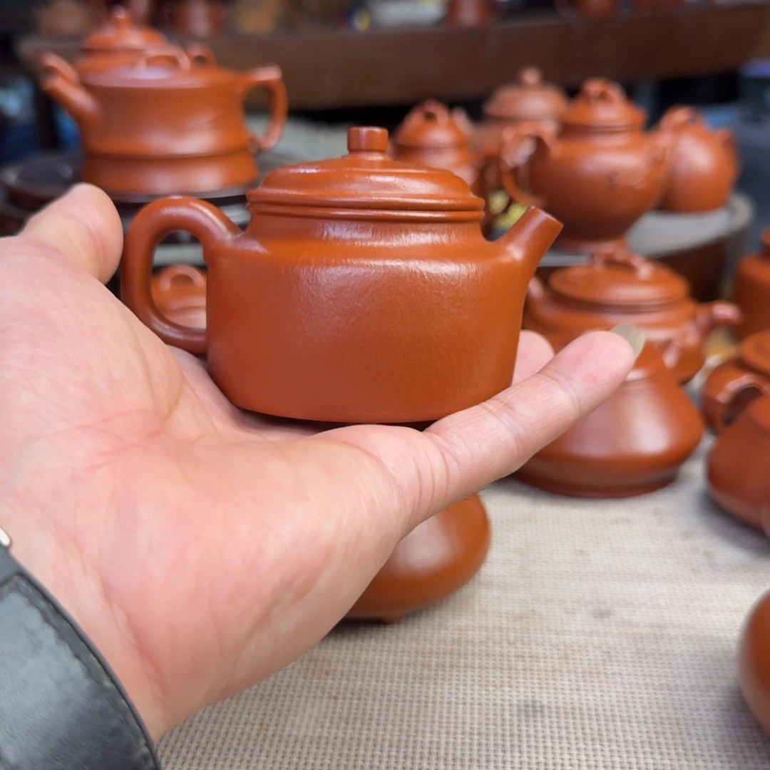 中***茗紫砂壶全手工制作德钟